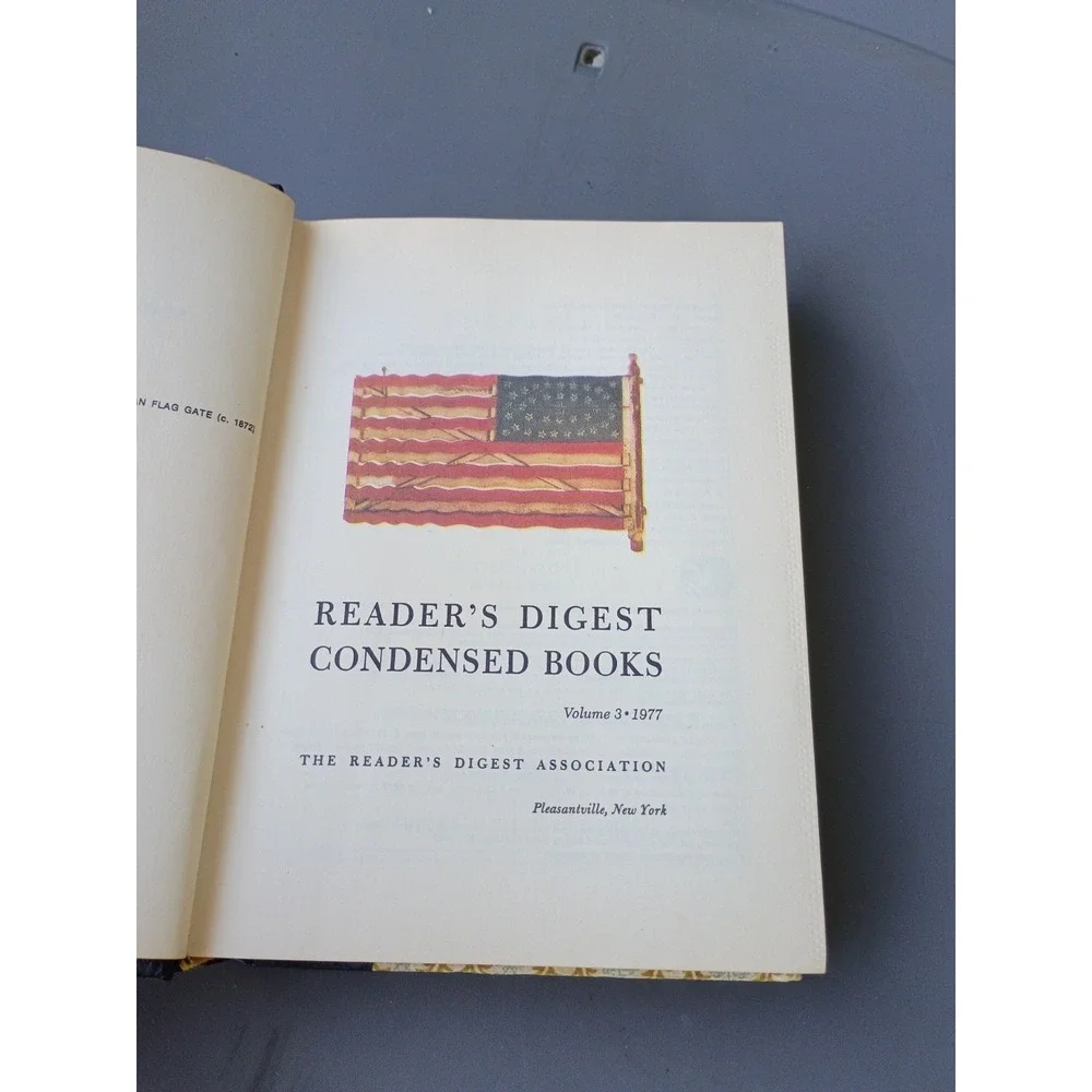 Readers Digest‎ Condensed Yellow Cover Volume 3 1977 1st Edition